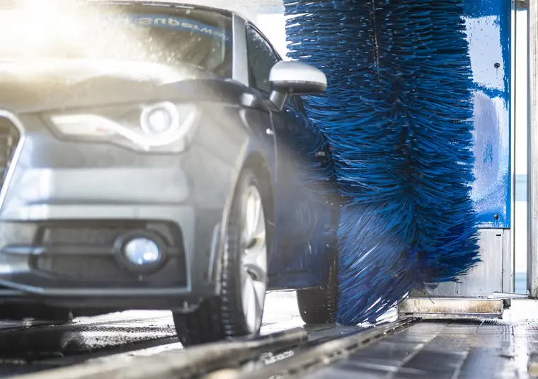 Car at Car Wash