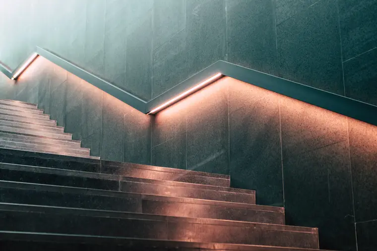 Illuminated Stairs
