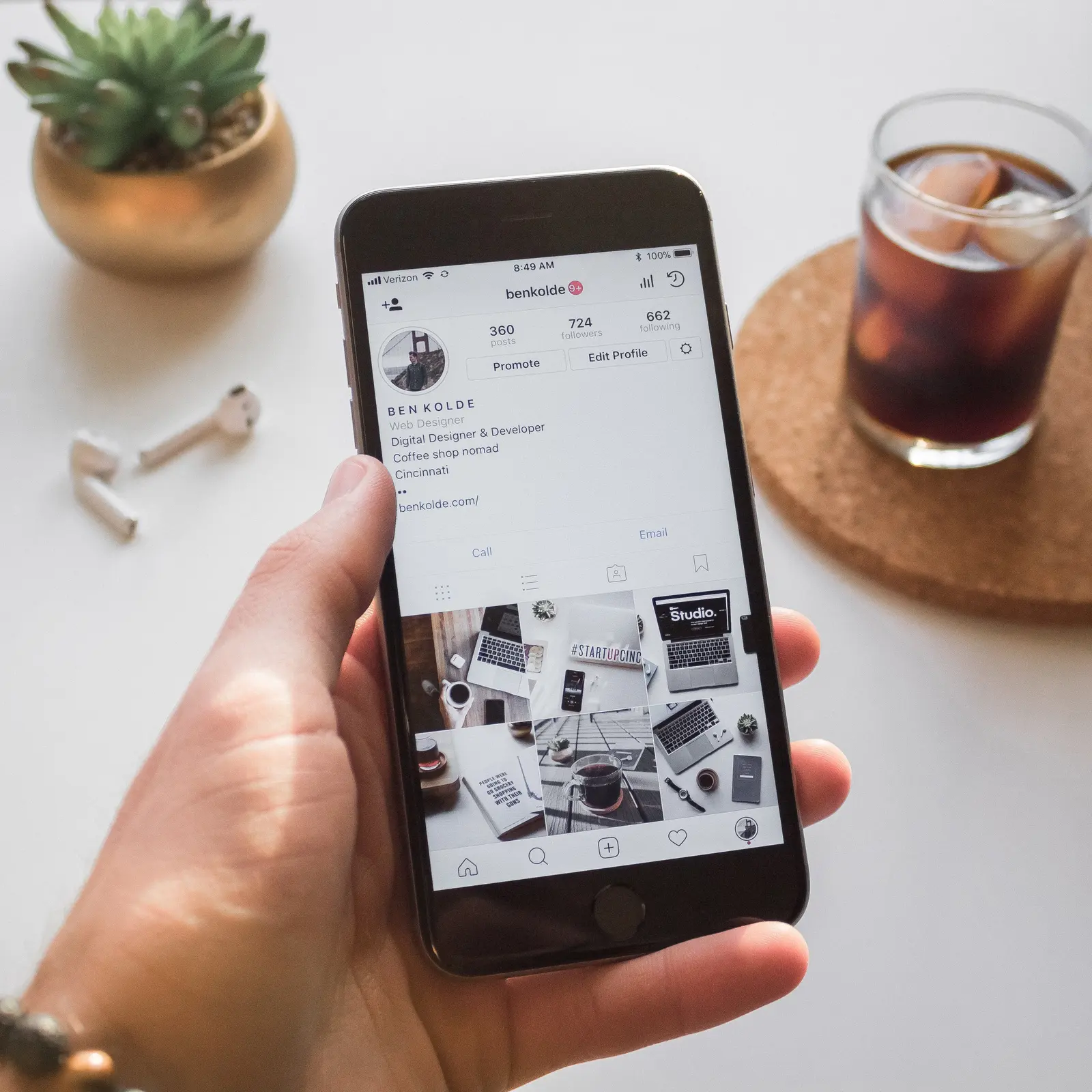 Instagram - Neuer Sticker zur Bewerbung des Firmenprofils in Stories